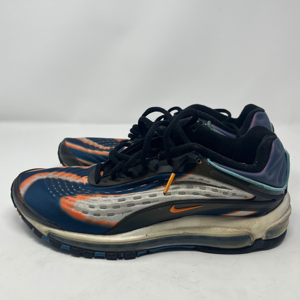 Nike Air Max Deluxe Midnight Navy Laser Orange AJ7831-002 Mens Size 9 - Picture 6 of 10